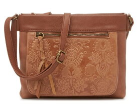 【送料無料】 ザサック レディース ショルダーバッグ バッグ Sanibel Leather Crossbody Bag Light Brown