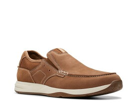 クラークス メンズ シューズ スニーカー Clarks Sailview Step Slip-On Light Tan タン