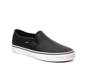 oY fB[X V[Y Xj[J[ Vans Asher Slip-On Sneaker - Women's Black ubN