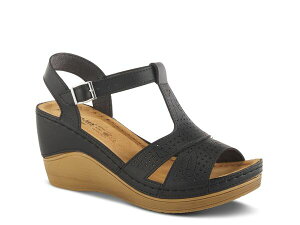 yz tNTX fB[X T_ V[Y Natala Wedge Sandal Black