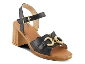 �X�v�����O�X�e�b�v ���f�B�[�X �V���[�Y �T���_�� Spring Step Sardinia Sandal Black �u���b�N