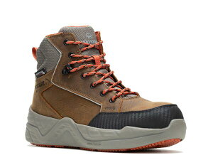 E@ Y V[Y u[cECu[c Wolverine Proshift Mid LX EB Work Boot - Men's Dark Brown uE