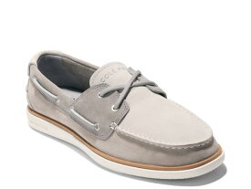 【送料無料】 コールハーン メンズ デッキシューズ シューズ Grandpro Windward Boat Shoe Paloma Taupe/Dove Grey