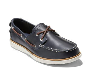 �R�[���n�[�� �����Y �V���[�Y �f�b�L�V���[�Y Cole Haan Grandpro Windward Boat Shoe Navy �l�C�r�[