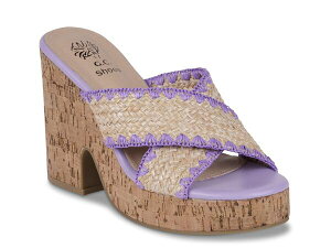 �W�[�V�[�V���[�Y ���f�B�[�X �V���[�Y �T���_�� GC Shoes Elsa Flat Sandal Lavender ���x���_�[
