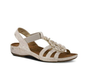 tNTX fB[X V[Y T_ Flexus by Spring Step Adede Wedge Sandal Gold S[h