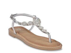 �W�[�V�[�V���[�Y ���f�B�[�X �V���[�Y �T���_�� GC Shoes Cali Sandal Silver Metallic �V���o�[