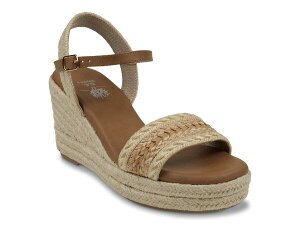 �W�[�V�[�V���[�Y ���f�B�[�X �V���[�Y �T���_�� GC Shoes Solene Espadrille Wedge Sandal Beige �x�[�W��