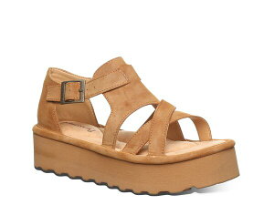�x�A�p�E ���f�B�[�X �V���[�Y �T���_�� Bearpaw Pinnacle Sandal Tan �^��