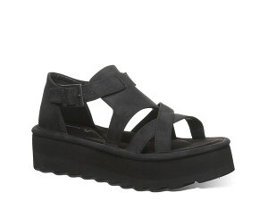 �x�A�p�E ���f�B�[�X �V���[�Y �T���_�� Bearpaw Pinnacle Sandal Black �u���b�N