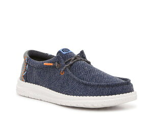 wCf[h Y V[Y Xb|E[t@[ Xj[J[ Hey Dude Wally Coastline Slip-On Sneaker - Men's Navy lCr[