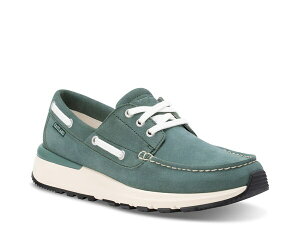 yz C[Xgh Y fbLV[Y V[Y Leap Trainer Boat Shoe Sage Green Suede