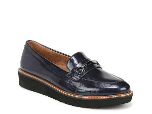 i`CU[ fB[X V[Y Xb|E[t@[ Naturalizer Elin Loafer Midnight Navy Patent lCr[