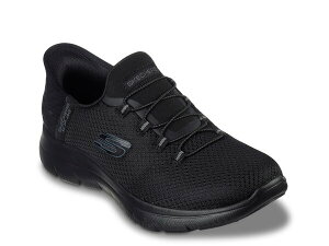 XPb`[Y fB[X V[Y Xb|E[t@[ Xj[J[ Skechers Hands Free Slip-ins Summits Diamond Dream Slip-On Sneaker Black ubN