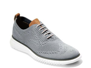 �R�[���n�[�� �����Y �V���[�Y �I�b�N�X�t�H�[�h �E�B���O�`�b�v Cole Haan ZEROGRAND StitchLite Wingtip Oxford Grey �O���[