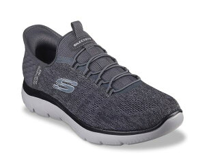 yz XPb`[Y Y Xb|E[t@[ V[Y Slip-Ins Summits Key Space Slip-On Sneaker - Men's Charcoal Grey