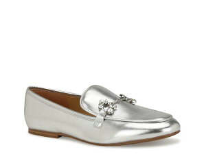 iCEFXg fB[X V[Y Xb|E[t@[ Nine West Bennit Loafer Silver Metallic Vo[