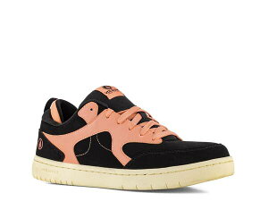 �{���R�� ���f�B�[�X �V���[�Y �X�j�[�J�[ Volcom Vitals Composite Toe Work Sneaker - Women's Black/Pink �u���b�N