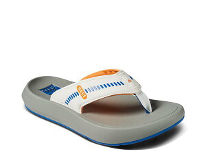���[�t �����Y �V���[�Y �T���_�� Reef Swellsole Cruiser Sandal Grey/White/Blue �z���C�g
