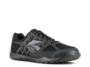 ���[�{�b�N �����Y �V���[�Y �X�j�[�J�[ Reebok Work Nano Tactical Training Shoe - Men's Black �u���b�N