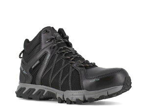 ���[�{�b�N �����Y �V���[�Y �u�[�c�E���C���u�[�c Reebok Work Trailgrip Alloy Toe Work Boot - Men's Black �u���b�N