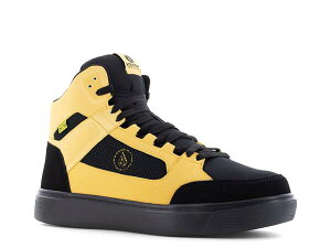 �{���R�� �����Y �V���[�Y �X�j�[�J�[ Volcom Evolve Composite Toe Work High-Top Sneaker - Men's Black/Yellow �u���b�N