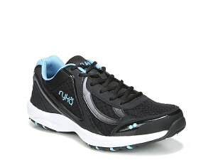 ���C�J ���f�B�[�X �V���[�Y �X�j�[�J�[ Ryka Dash 3 Walking Shoe - Women's Black/Light Blue �u���b�N