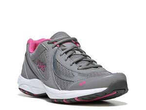 ���C�J ���f�B�[�X �V���[�Y �X�j�[�J�[ Ryka Dash 3 Walking Shoe - Women's Grey/Pink �O���[