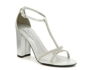 xW~EH[N fB[X V[Y T_ Touch Ups by Benjamin Walk Gwen Sandal Silver Metallic Vo[