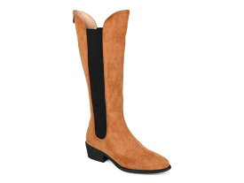 ジュルネ コレクション レディース ブーツ・レインブーツ シューズ Celesst Wide Calf Boot Cognac