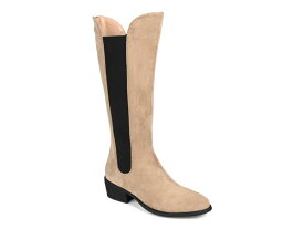 ジュルネ コレクション レディース ブーツ・レインブーツ シューズ Celesst Wide Calf Boot Taupe/Stone