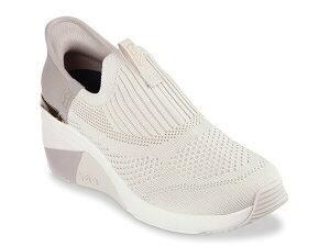XPb`[Y fB[X V[Y Xj[J[ Skechers x Mark Nason Hands Free Slip-Ins: A Wedge Slip-On Sneaker - Women's Taupe