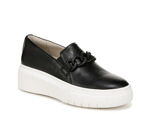 i`CU[ fB[X V[Y Xb|E[t@[ vbgtH[ Xj[J[ Naturalizer Daphne Platform Slip-On Sneaker Black Leather ubN