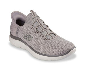yz XPb`[Y Y Xb|E[t@[ V[Y Hands Free Slip-Ins Summits High Range Slip-On Sneaker - Men's Taupe