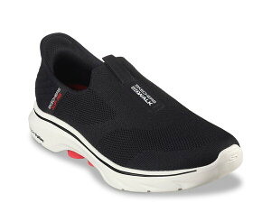 XPb`[Y Y V[Y Xb|E[t@[ Xj[J[ Skechers Hands Free Slip-Ins GO Walk 7 Easy On 2 Slip-On Sneaker - Men's Black/Red ubN