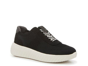 rW[Y fB[X V[Y Xj[J[ BZees Wanderer Wedge Sneaker Black ubN