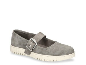 �x�����B�[�^ ���f�B�[�X �V���[�Y �X���b�|���E���[�t�@�[ Bella Vita Astro Mary Jane Slip-On Grey Suede �O���[