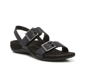 oCIjbN fB[X V[Y T_ Vionic Reese Sandal Black ubN