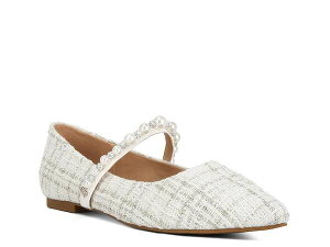 �����h�����O ���f�B�[�X �V���[�Y �p���v�X London Rag Mowie Mary Jane Flat White �z���C�g