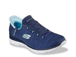 XPb`[Y fB[X V[Y Xj[J[ Skechers Hands Free Slip-ins Summits Everyday Set Sneaker - Women's Navy lCr[