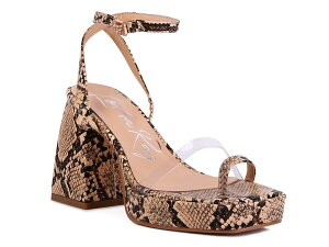 yz hO fB[X T_ V[Y Such Flirt Platform Sandal Beige