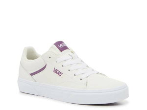 oY fB[X V[Y Xj[J[ Vans Seldan Sneaker - Women's White/Grape Jam Purple zCg