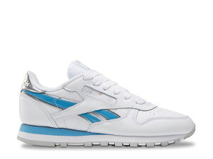 ���[�{�b�N ���f�B�[�X �V���[�Y �X�j�[�J�[ ���U�[ Reebok x Angel Classic Leather Sneaker - Women's White/Blue �z���C�g