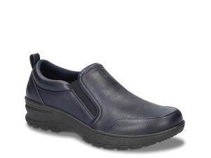 C[W[Xg[g fB[X V[Y Xb|E[t@[ Easy Works by Easy Street Garland Slip-On Navy lCr[
