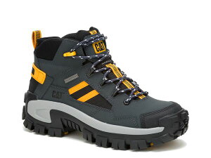 L^s[ Y V[Y u[cECu[c Caterpillar Invader Mid Vent Composite Toe Work Boot - Men's Black ubN