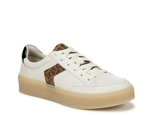 hN^[EV[ fB[X V[Y Xj[J[ Dr. Scholl's Madison Sneaker - Women's Off White & Brown/Black Leopard Print ItzCg