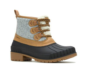 �J�~�b�N ���f�B�[�X �V���[�Y �u�[�c�E���C���u�[�c Kamik Sienna Water-Resistant Duck Boot Grey/Tan/Black �u���b�N