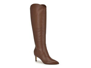 iCEFXg fB[X V[Y u[cECu[c Dark Brown Leather Nine West Sirena Boot