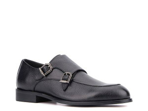 re[Wt@h[ Y V[Y Xb|E[t@[ NXgbv N Vintage Foundry Co Lawrence Monk Strap Slip-On Black ubN
