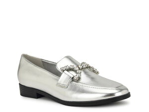 iCEFXg fB[X V[Y Xb|E[t@[ Nine West Lilpa Loafer Silver Metallic Vo[